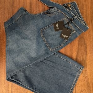 NWT Vera Wang Wide Leg High Waisted Jeans